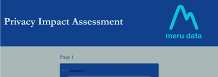 A blue and white questionnaire Description automatically generated    with medium confidence